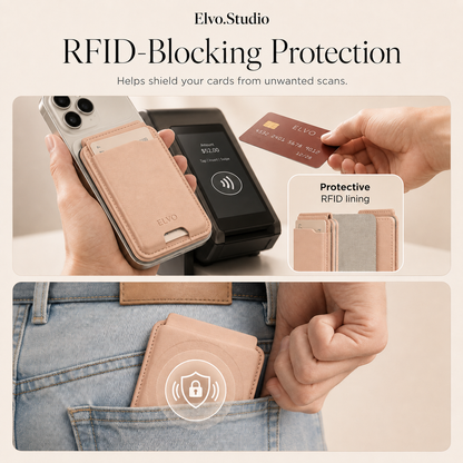 color-beige | ELVO Wallet beige RFID-blocking protection